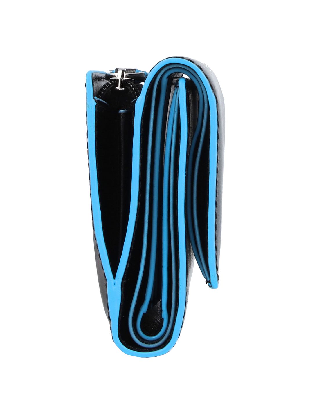 Piquadro Blue Square Portafoglio Protezione RFID Vera Pelle 12 cm Piquadro Blue Square Portafoglio Protezione RFID Vera Pelle 12 cm