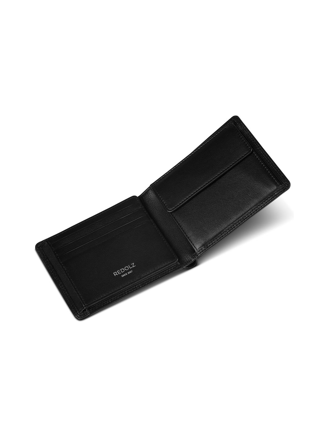 Redolz Portafoglio Leather Essentials QF in pelle con protezione RFID, 12 cm, apribile Redolz Portafoglio Leather Essentials QF in pelle con protezione RFID, 12 cm, apribile
