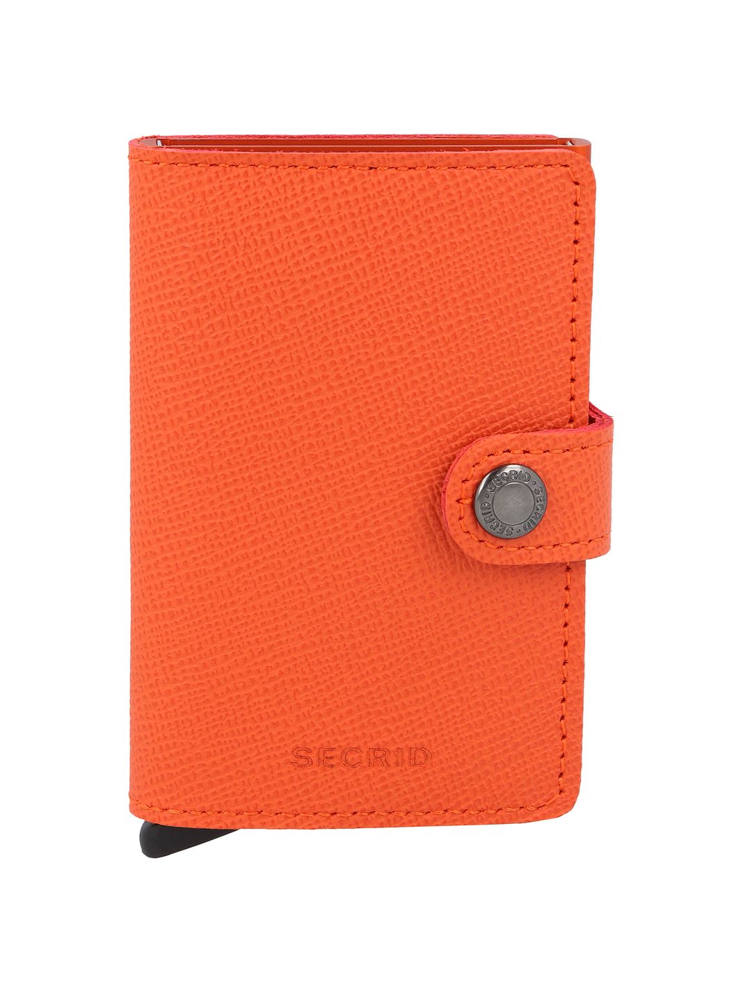 Secrid Miniwallet Custodia per carta di credito Protezione RFID Vera Pelle 6.5 cm