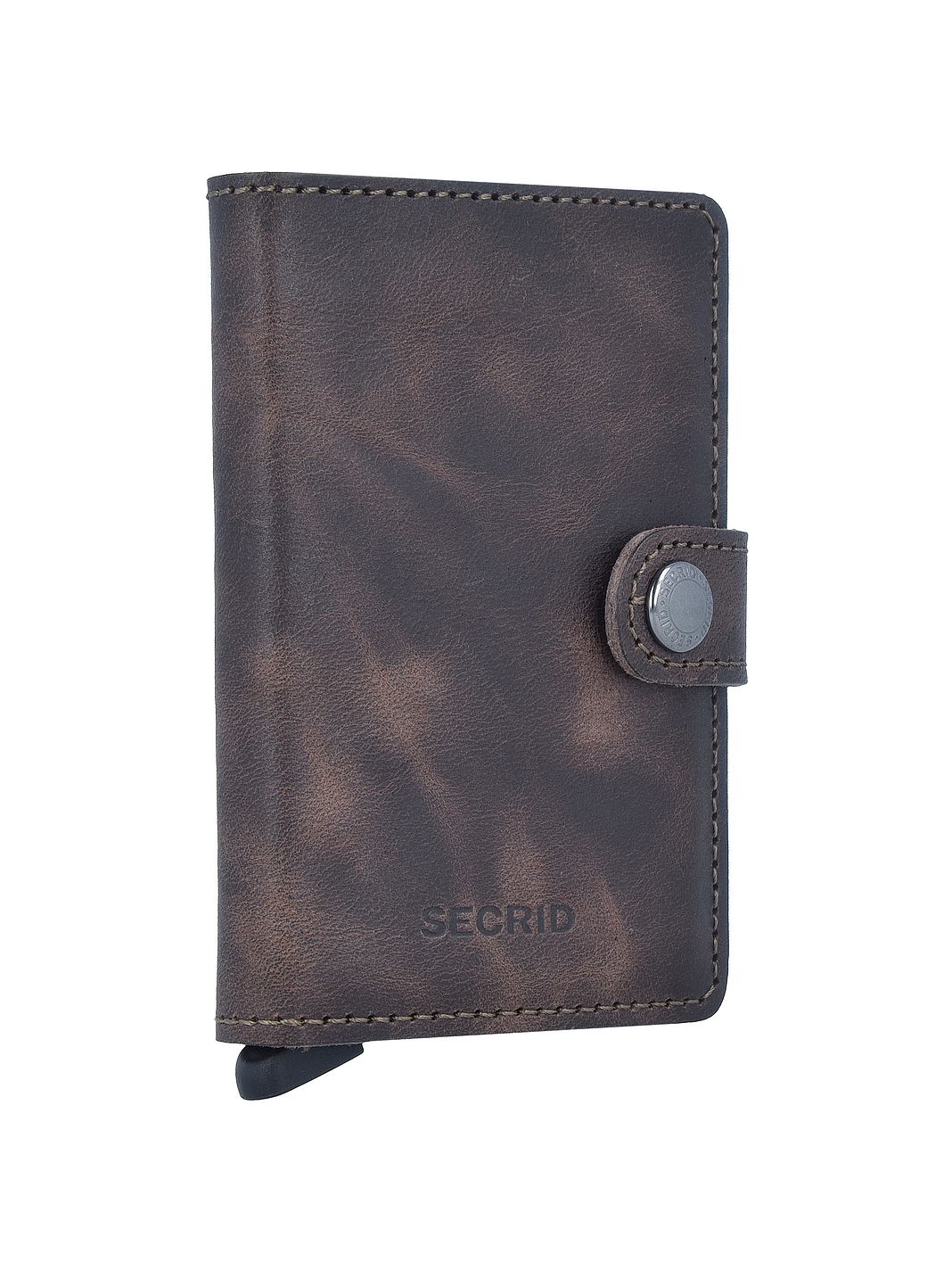 Secrid Miniwallet Custodia per carta di credito Protezione RFID Vera Pelle 6.5 cm Secrid Miniwallet Custodia per carta di credito Protezione RFID Vera Pelle 6.5 cm