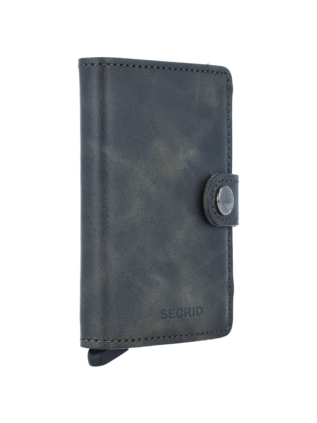 Secrid Miniwallet Custodia per carta di credito Protezione RFID Vera Pelle 6.5 cm