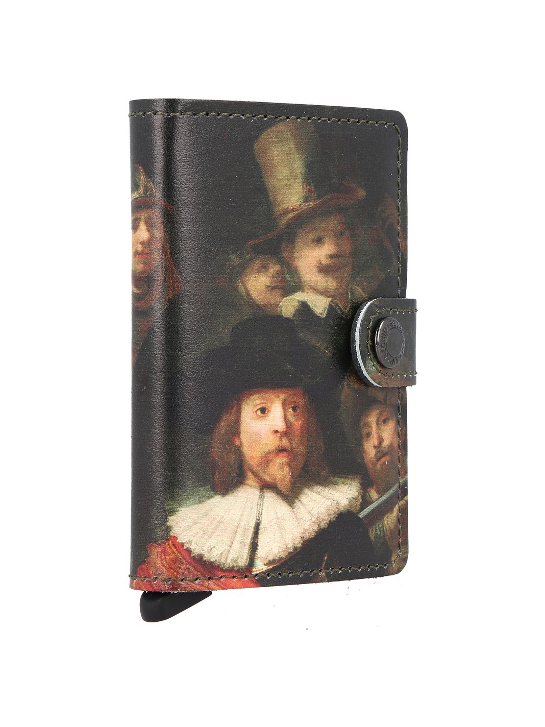 Secrid Art Custodia per carta di credito Protezione RFID Vera Pelle 6 cm