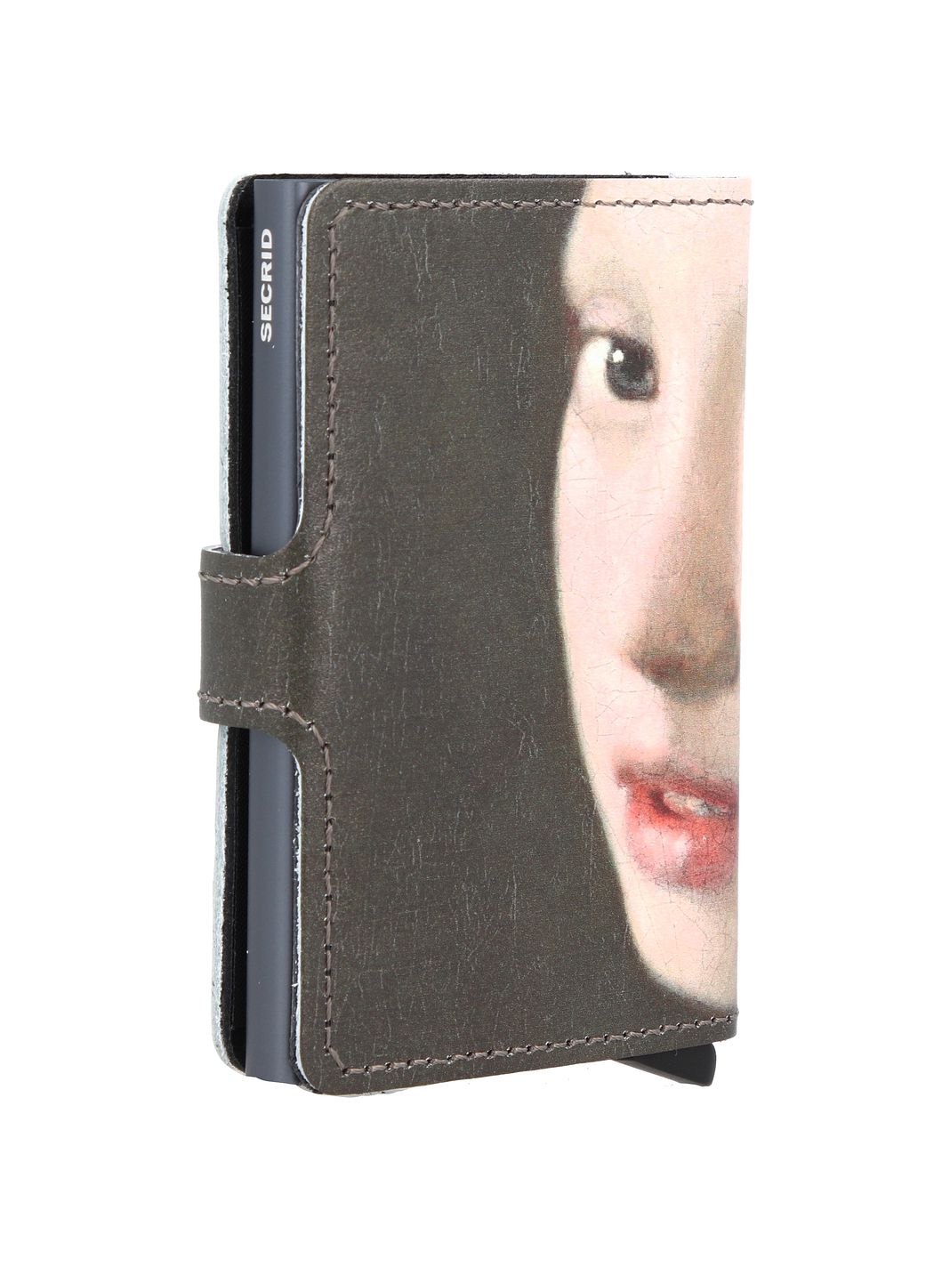 Secrid Art Custodia per carta di credito Protezione RFID Vera Pelle 6 cm