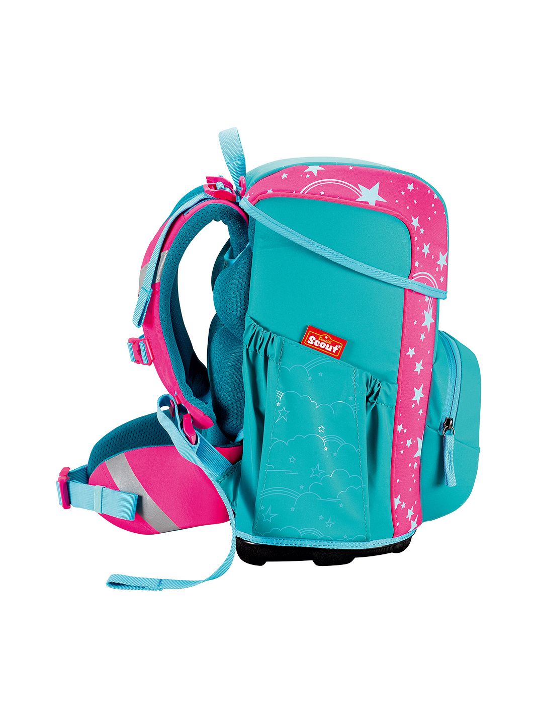 Scout Neo Exklusiv Superflash Extreme Juego de mochilas escolares 4 piezas