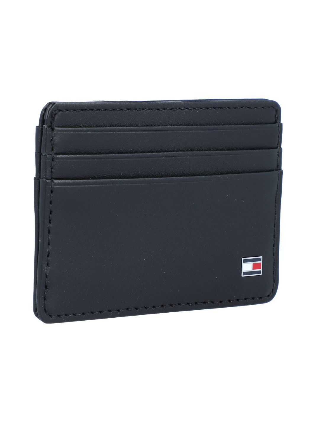 Tommy Hilfiger Eton Custodia per carta di credito Vera Pelle 10 cm
