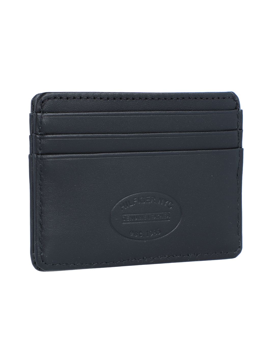 Tommy Hilfiger Eton Custodia per carta di credito Vera Pelle 10 cm