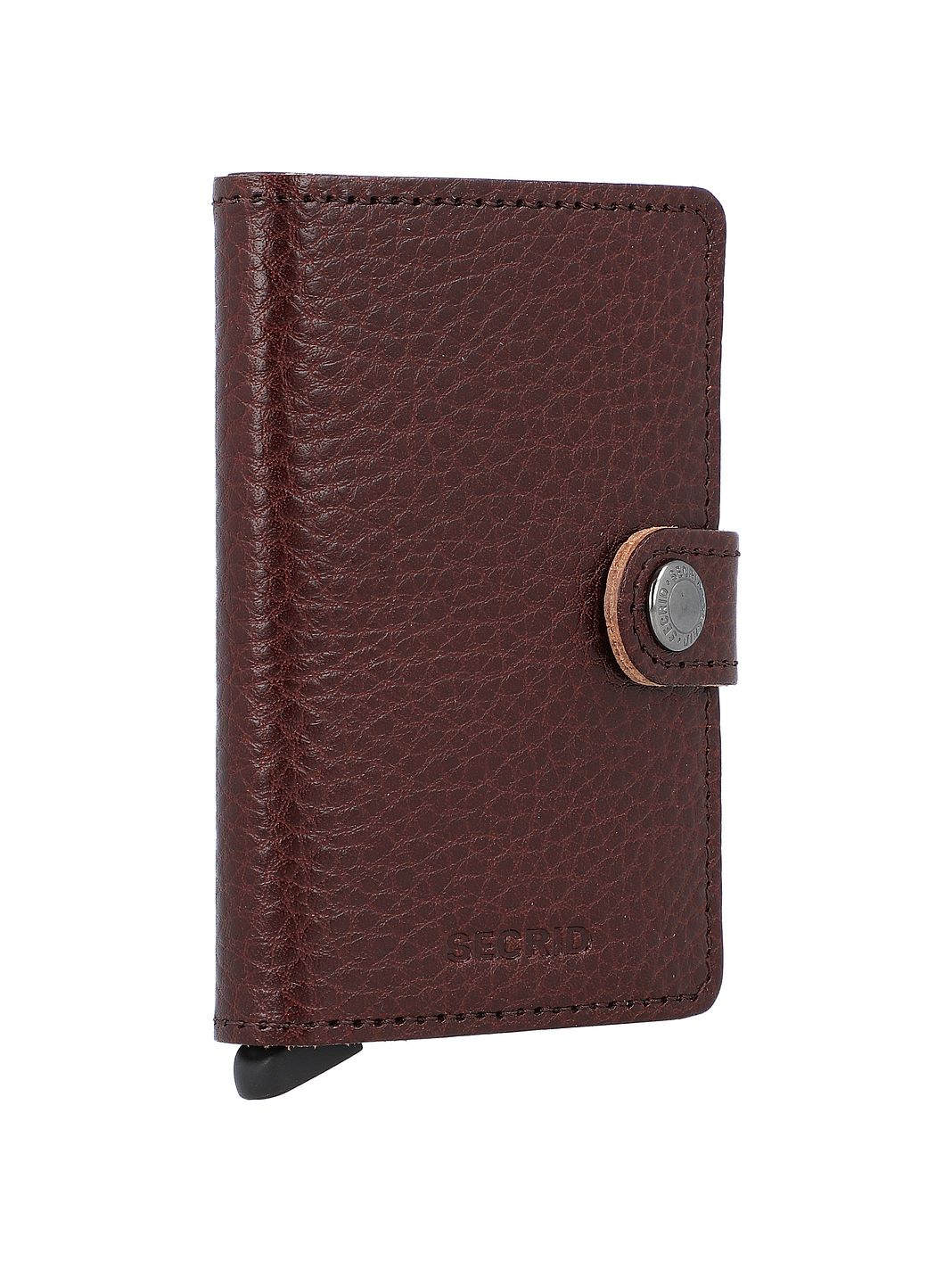 Secrid Miniwallet Custodia per carta di credito Protezione RFID Vera Pelle 6.5 cm