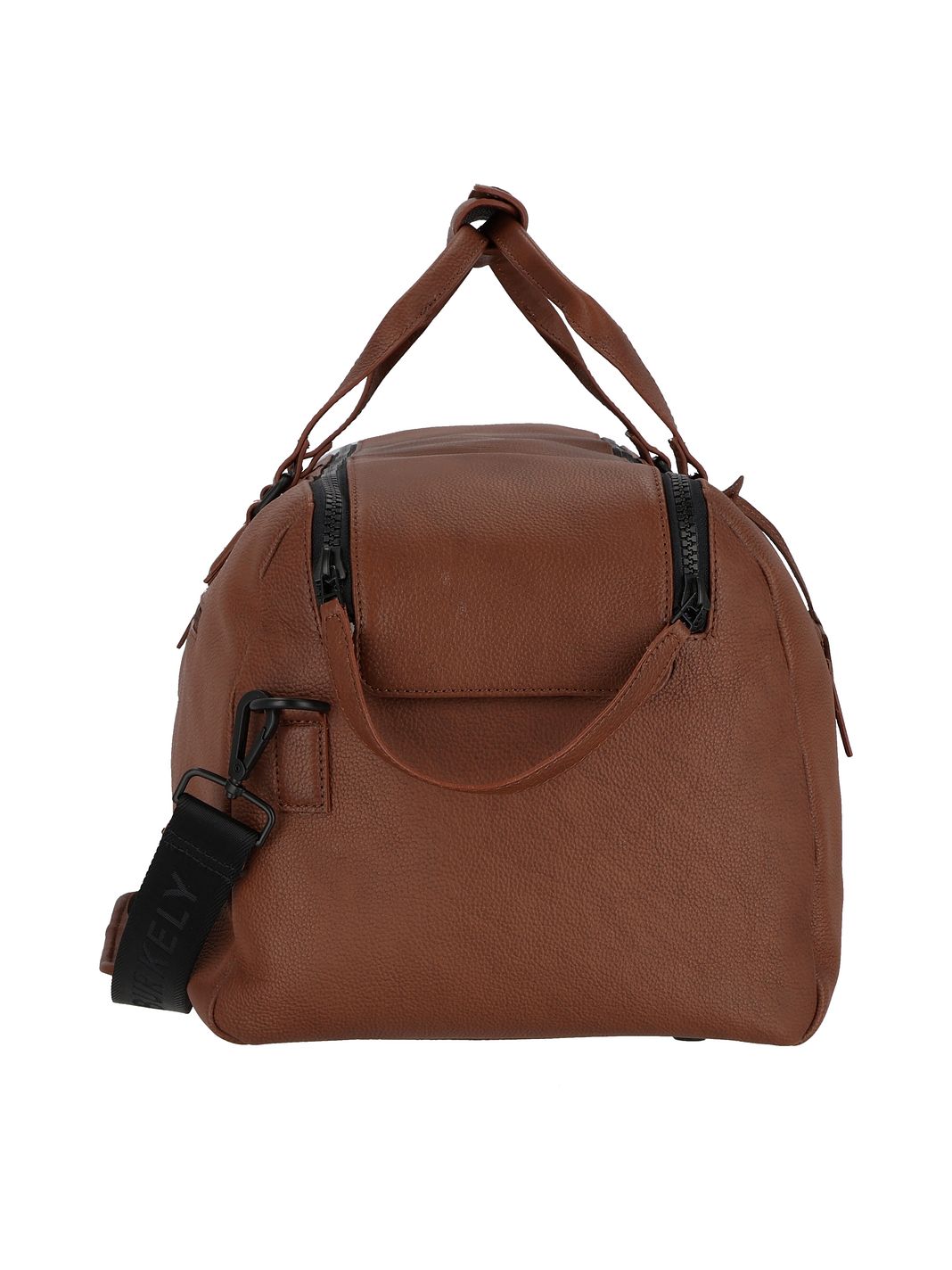 Burkely Minimal Mason Borsa da viaggio Weekender Vera Pelle 57 cm
