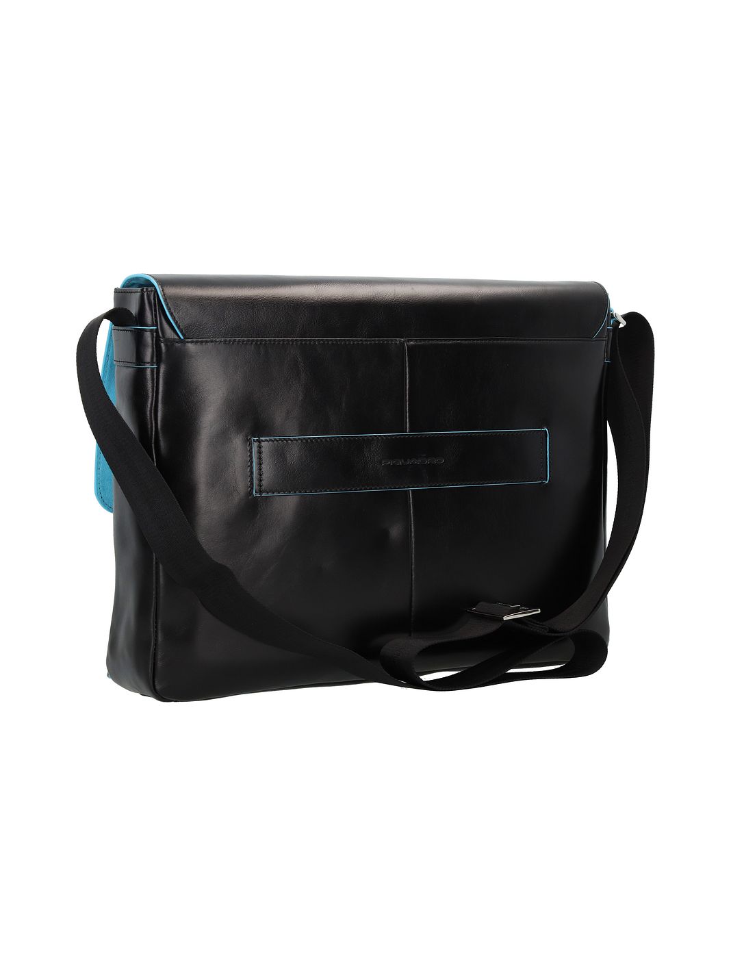 Piquadro Blue Square Messaggero Vera Pelle 37 cm Vano porta PC