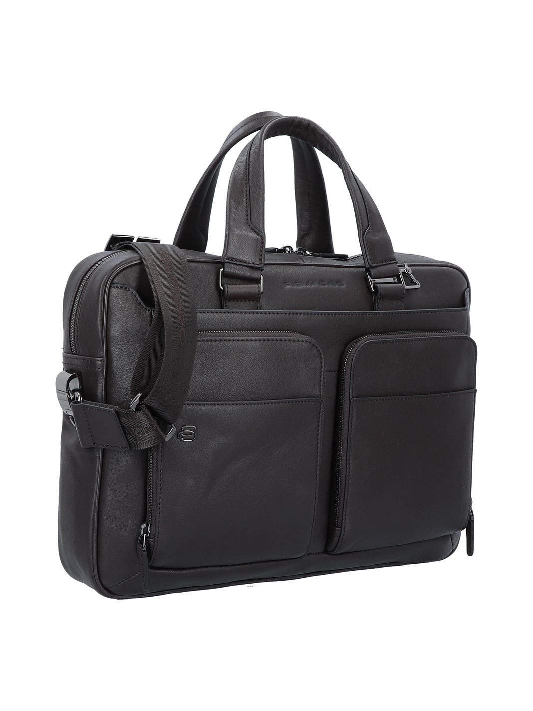 Piquadro Black Square Valigetta Vera Pelle 39.5 cm Vano porta PC Piquadro Black Square Valigetta Vera Pelle 39.5 cm Vano porta PC
