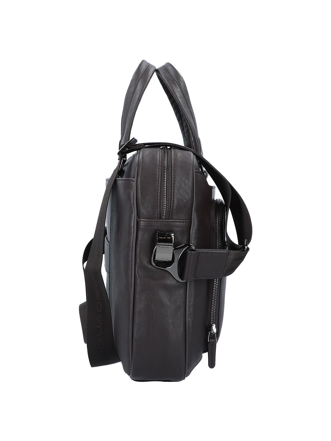 Piquadro Black Square Valigetta Vera Pelle 39.5 cm Vano porta PC Piquadro Black Square Valigetta Vera Pelle 39.5 cm Vano porta PC