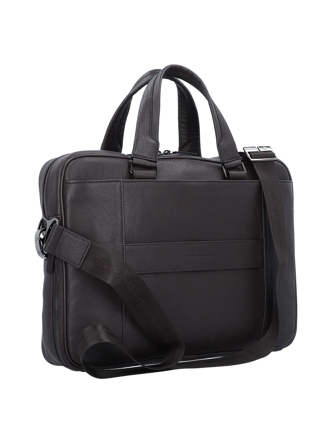 Piquadro Black Square Valigetta Vera Pelle 39.5 cm Vano porta PC Piquadro Black Square Valigetta Vera Pelle 39.5 cm Vano porta PC