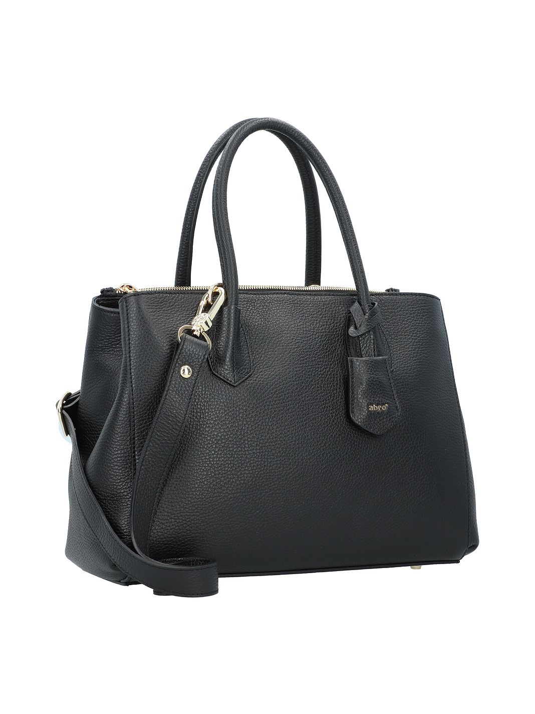 abro Adria Handväska Läder 35 cm Laptopfack