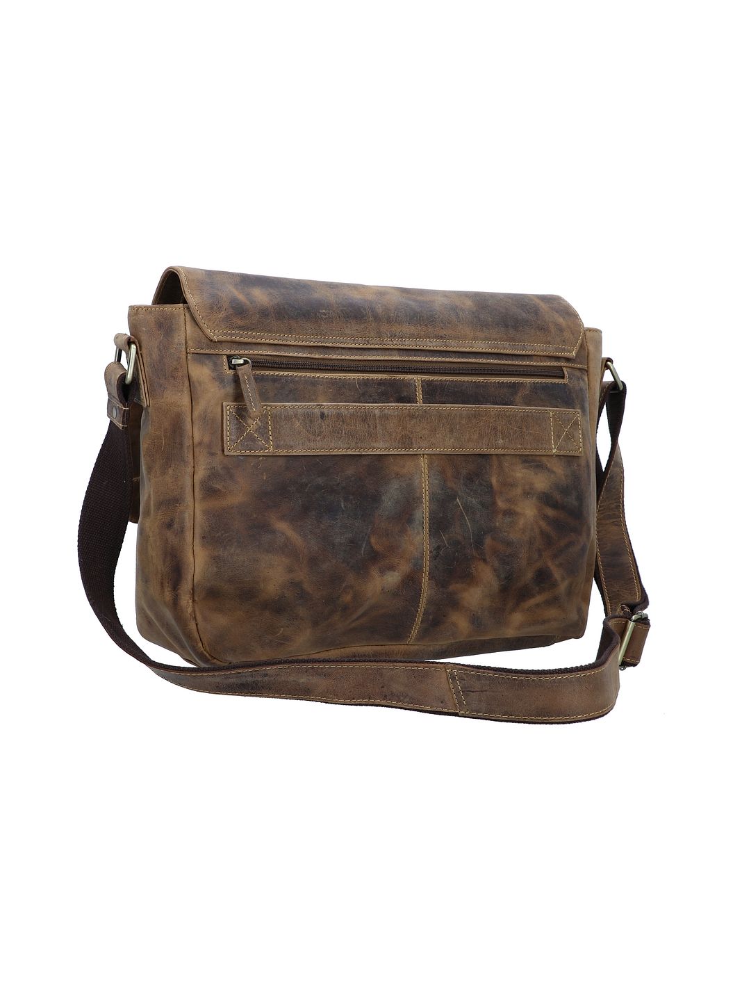 Greenburry Vintage Messaggero Vera Pelle 40 cm Vano porta PC Greenburry Vintage Messaggero Vera Pelle 40 cm Vano porta PC