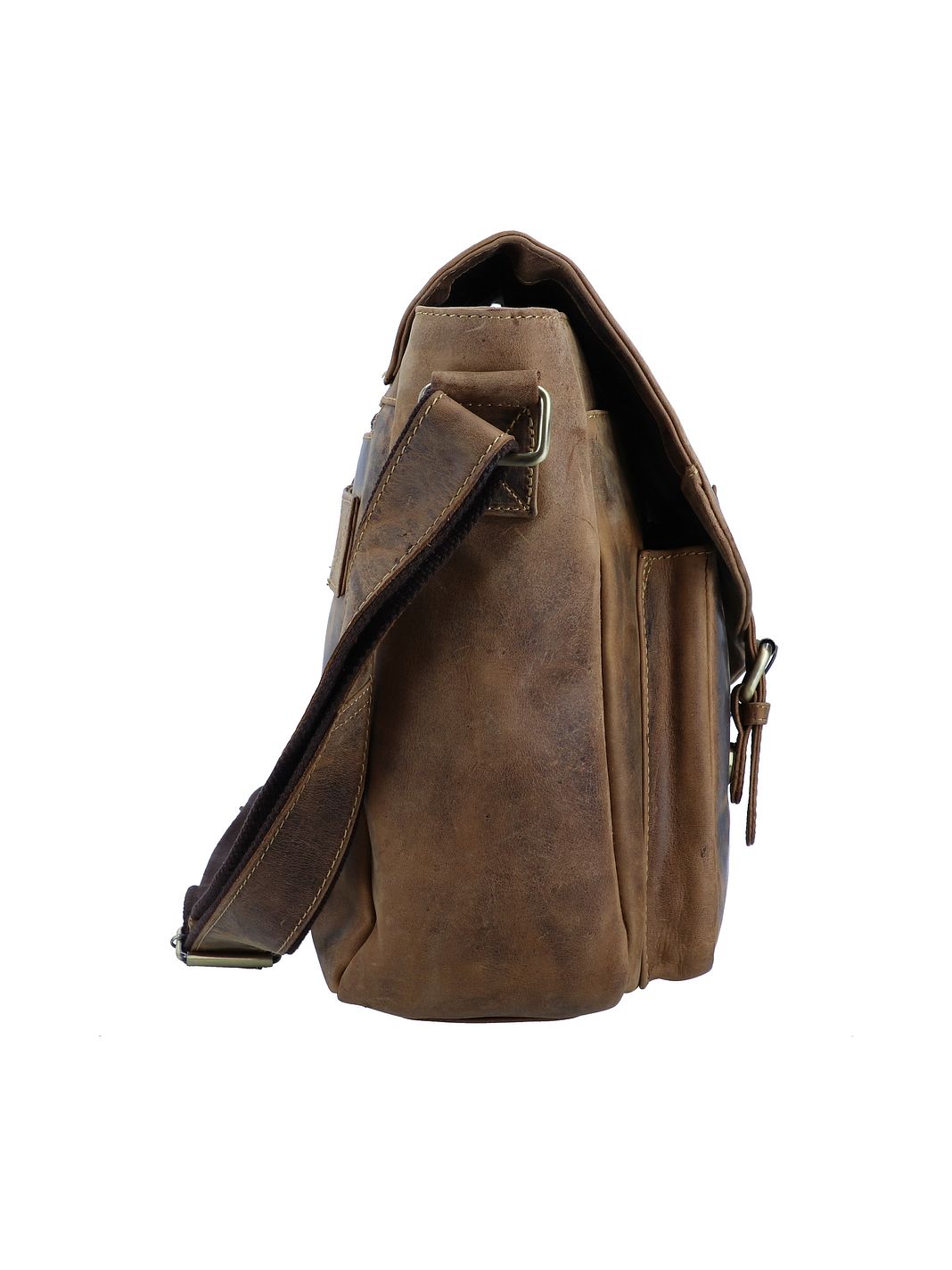 Greenburry Vintage Messaggero Vera Pelle 40 cm Vano porta PC Greenburry Vintage Messaggero Vera Pelle 40 cm Vano porta PC
