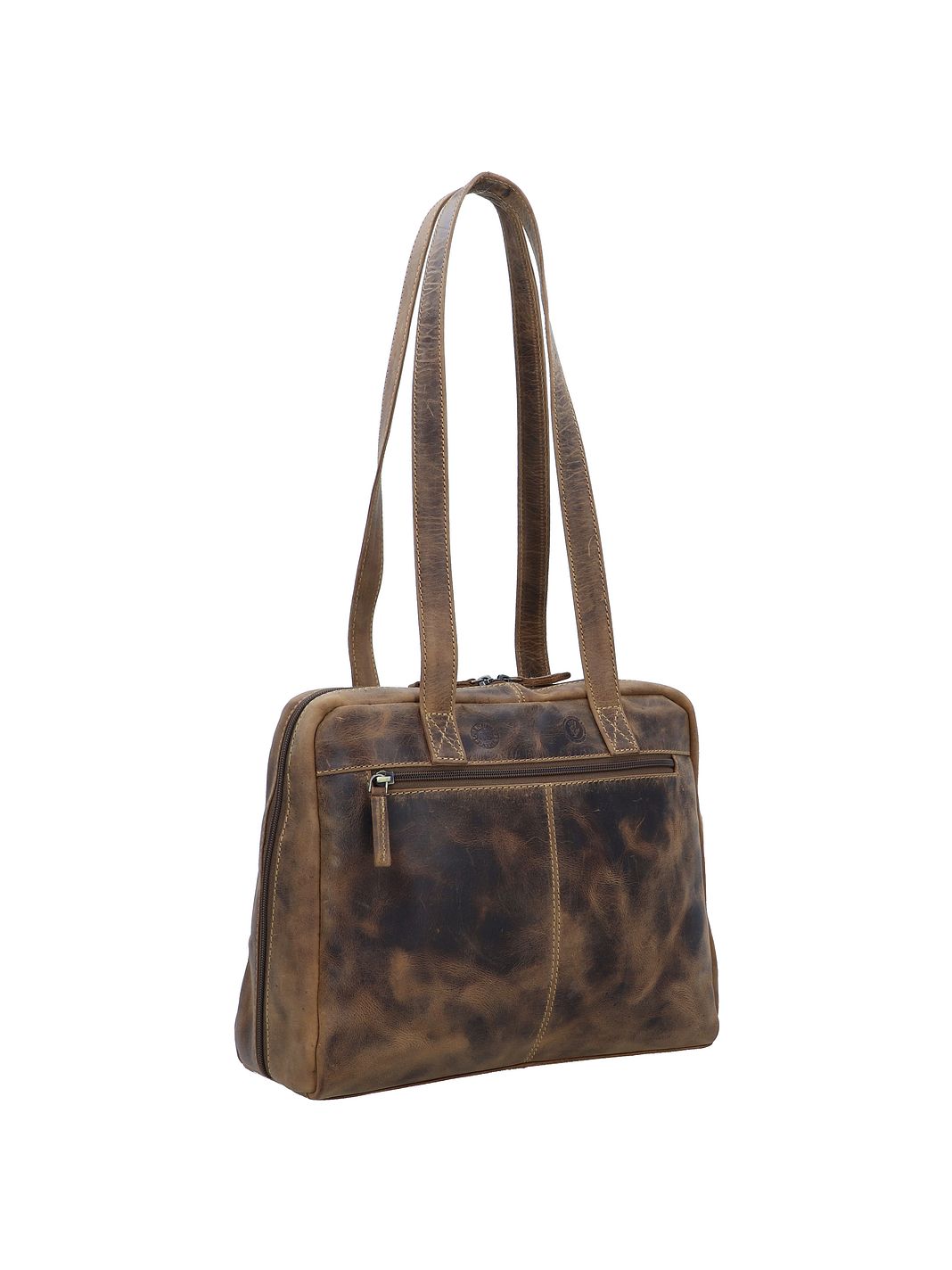 Greenburry Vintage Borsa a spalla Vera Pelle 35 cm Greenburry Vintage Borsa a spalla Vera Pelle 35 cm