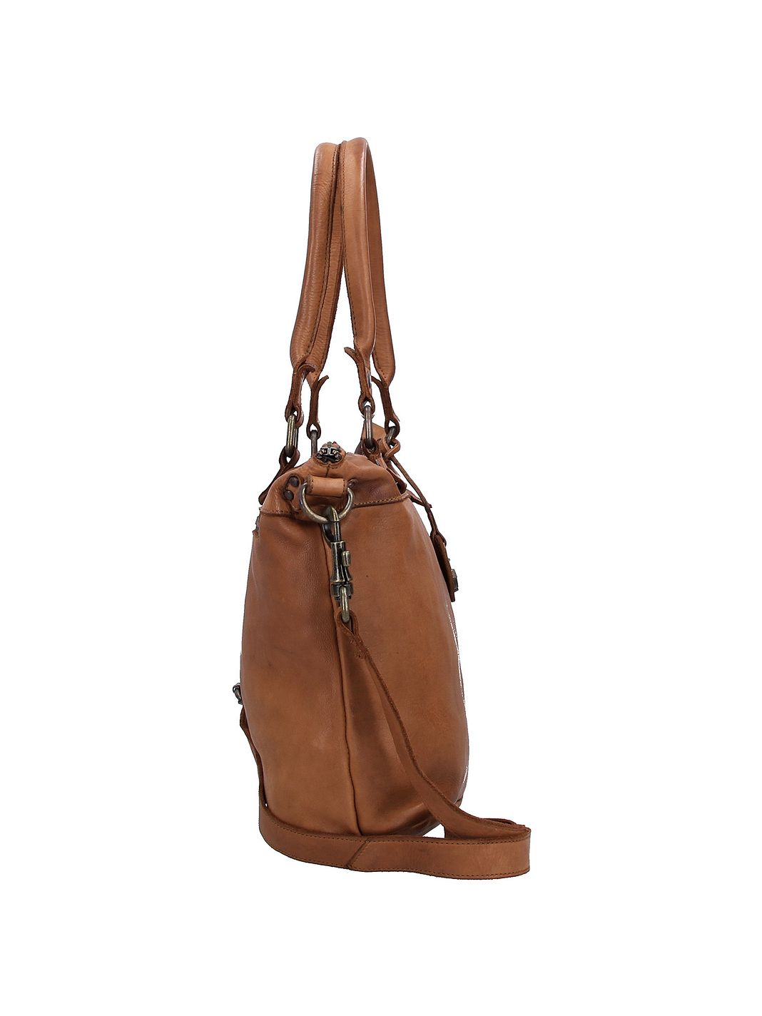 Harbour 2nd Anchor Love Bianca Borsa a spalla Vera Pelle 34 cm Harbour 2nd Anchor Love Bianca Borsa a spalla Vera Pelle 34 cm