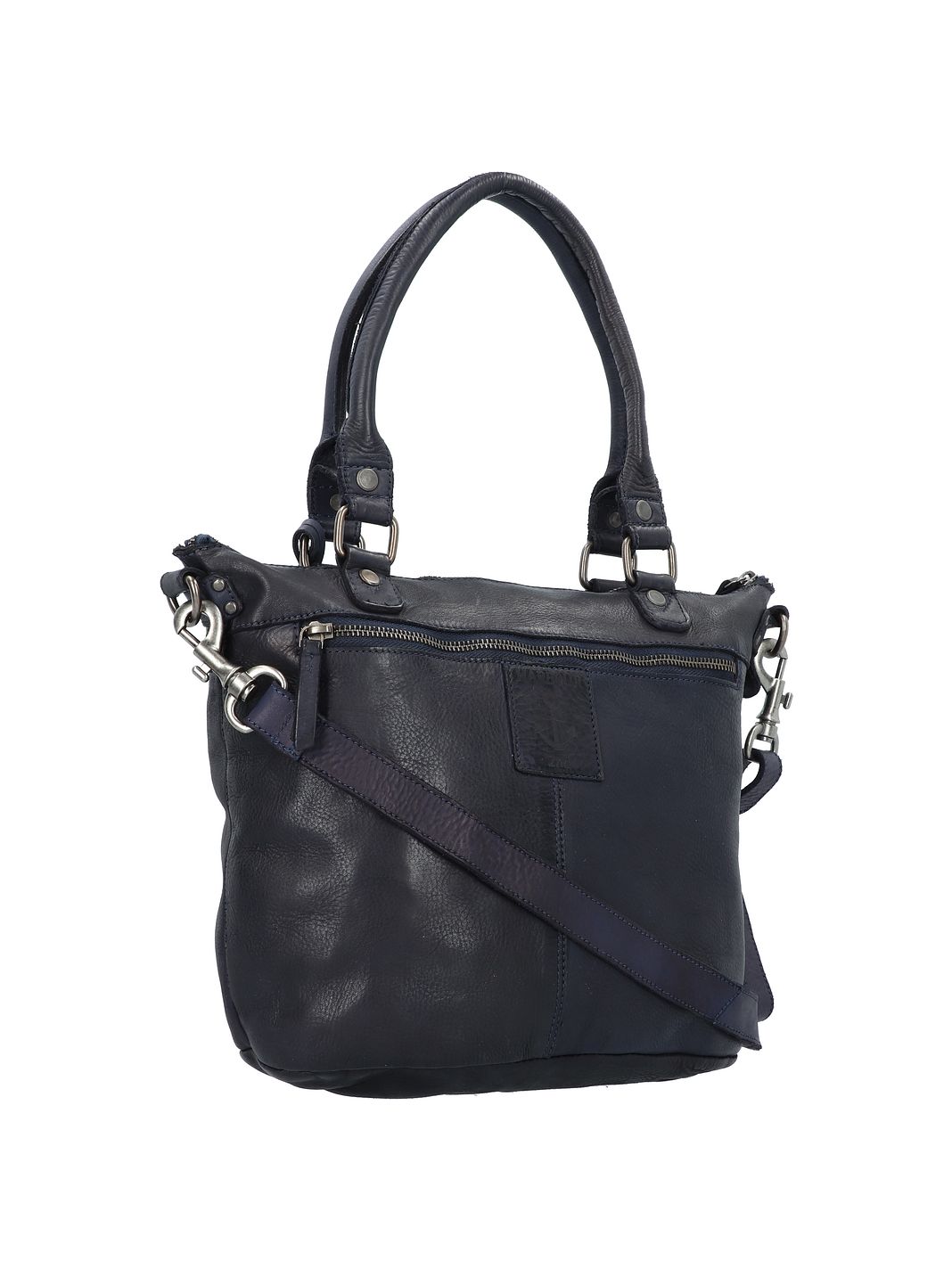 Harbour 2nd Anchor Love Bianca Borsa a spalla Vera Pelle 34 cm Harbour 2nd Anchor Love Bianca Borsa a spalla Vera Pelle 34 cm