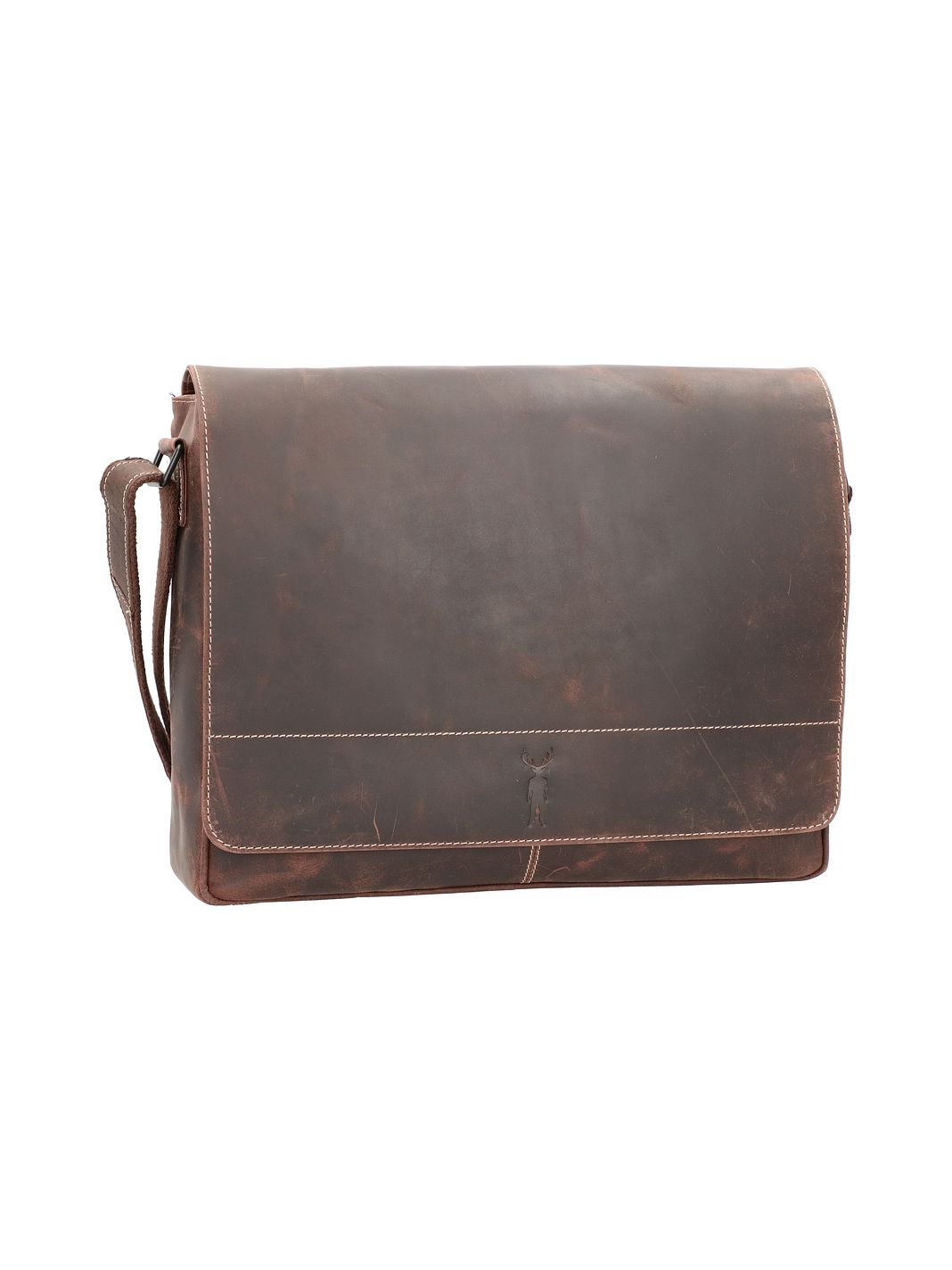 Jack Kinsky Baltimore Messaggero Vera Pelle 38 cm Jack Kinsky Baltimore Messaggero Vera Pelle 38 cm