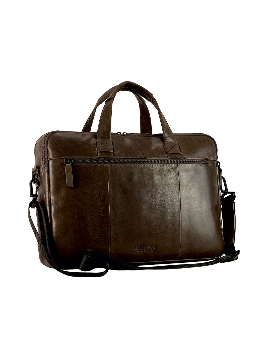 Leonhard Heyden Porto Portfölj Läder 39 cm