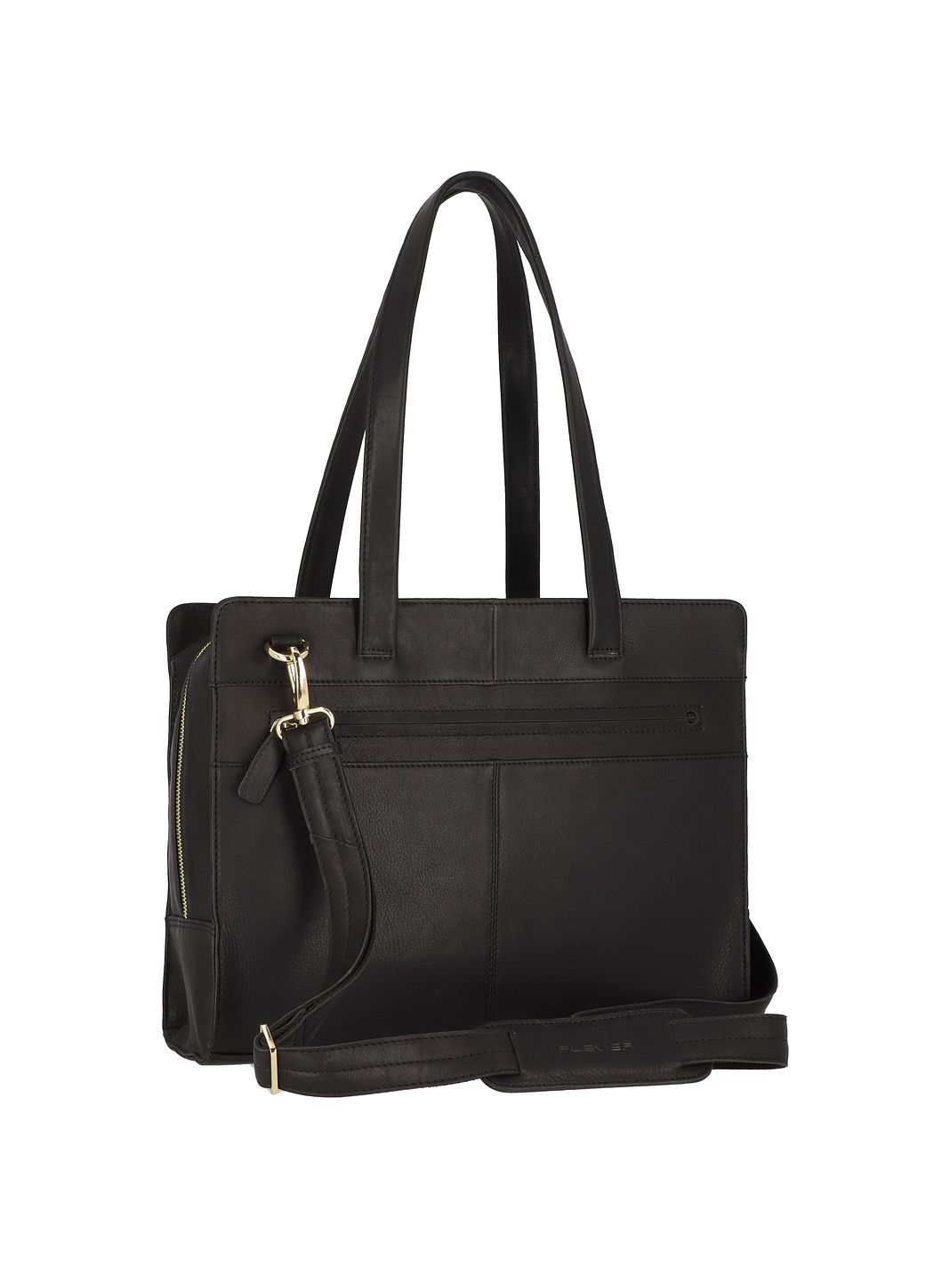 Plevier Pharos Valigetta Vera Pelle 37.5 cm Vano porta PC Plevier Pharos Valigetta Vera Pelle 37.5 cm Vano porta PC