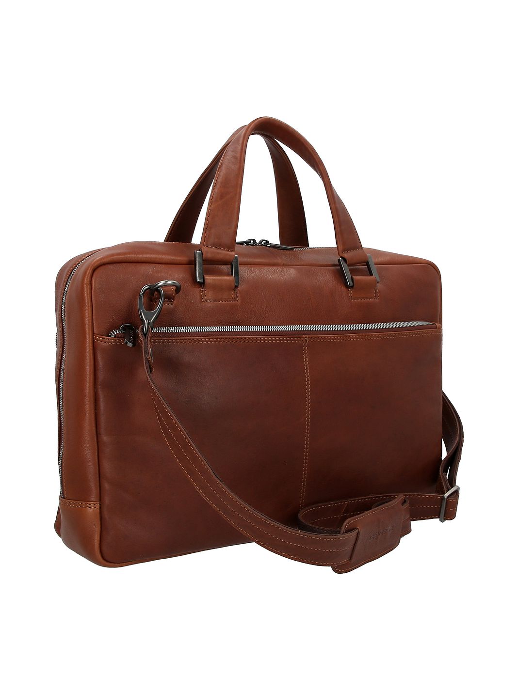 Plevier Vintage Bill Valigetta Vera Pelle 40 cm Vano porta PC Plevier Vintage Bill Valigetta Vera Pelle 40 cm Vano porta PC