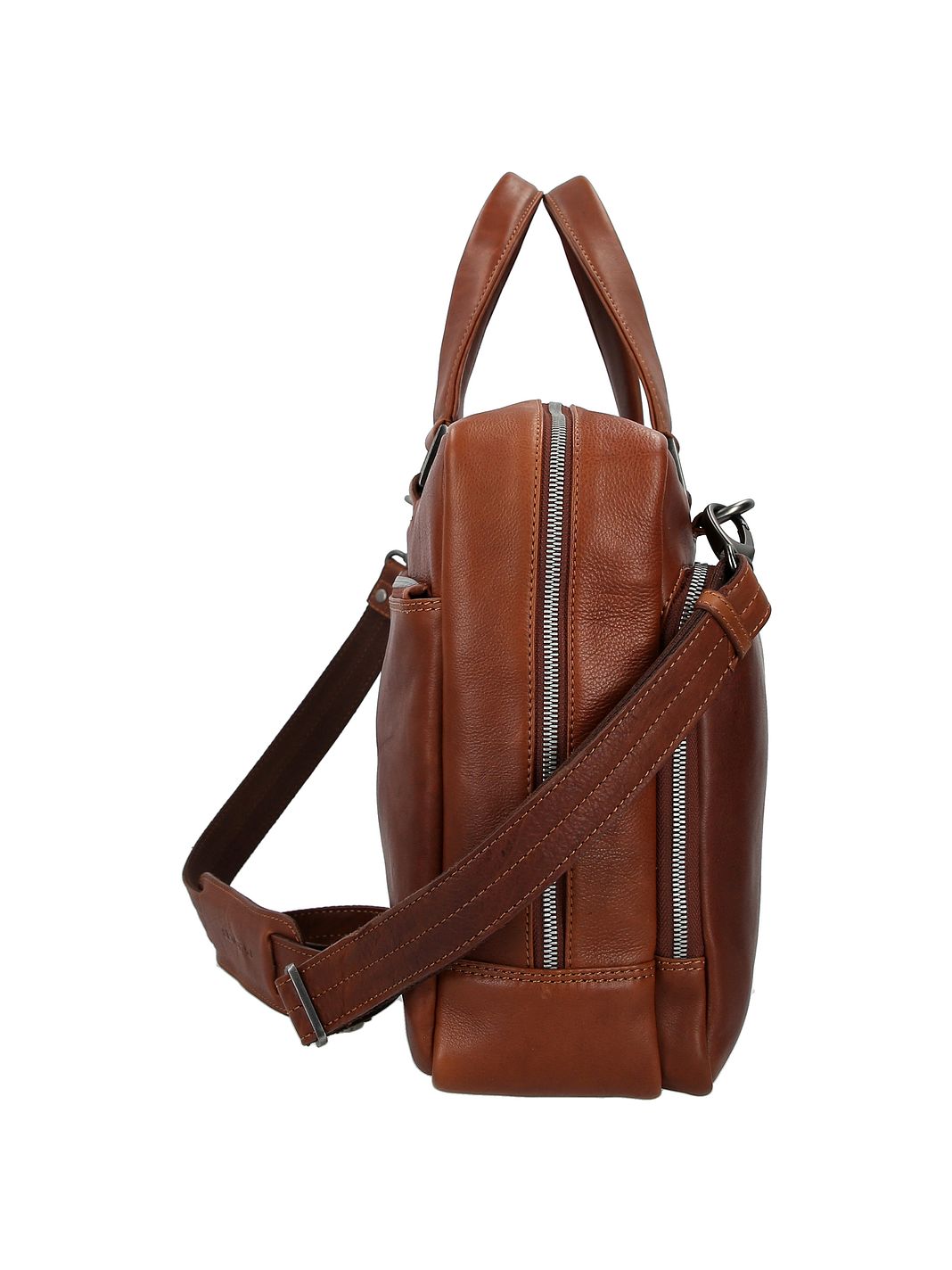 Plevier Vintage Bill Valigetta Vera Pelle 40 cm Vano porta PC Plevier Vintage Bill Valigetta Vera Pelle 40 cm Vano porta PC