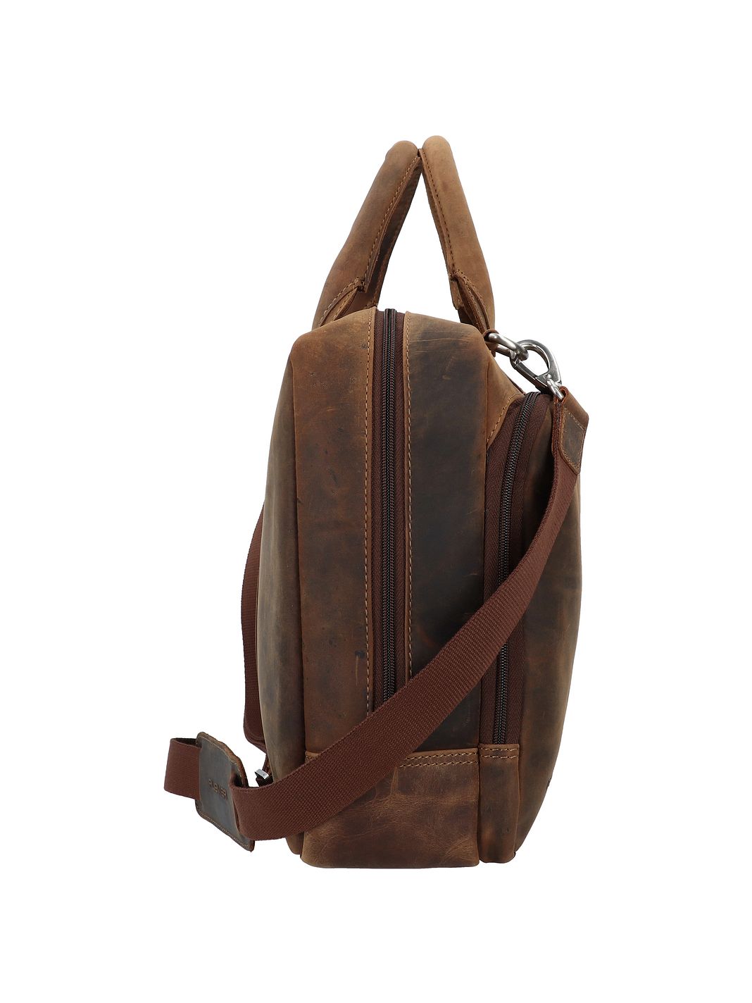 Plevier Retro Colmar Valigetta Vera Pelle 40 cm Vano porta PC Plevier Retro Colmar Valigetta Vera Pelle 40 cm Vano porta PC