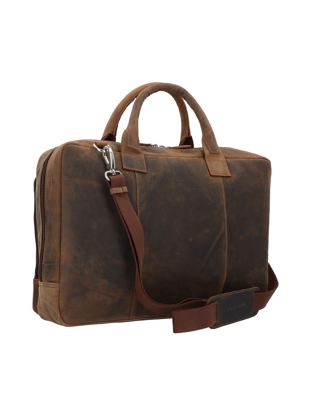Plevier Retro Colmar Valigetta Vera Pelle 40 cm Vano porta PC Plevier Retro Colmar Valigetta Vera Pelle 40 cm Vano porta PC