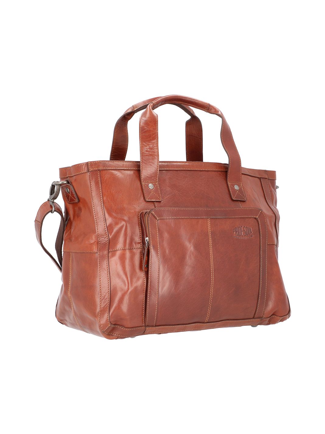 Pride and Soul Borsa da viaggio Weekender Vera Pelle 46 cm