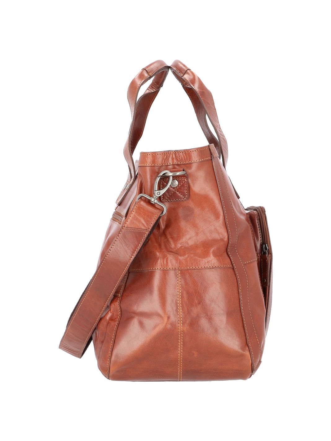 Pride and Soul Borsa da viaggio Weekender Vera Pelle 46 cm