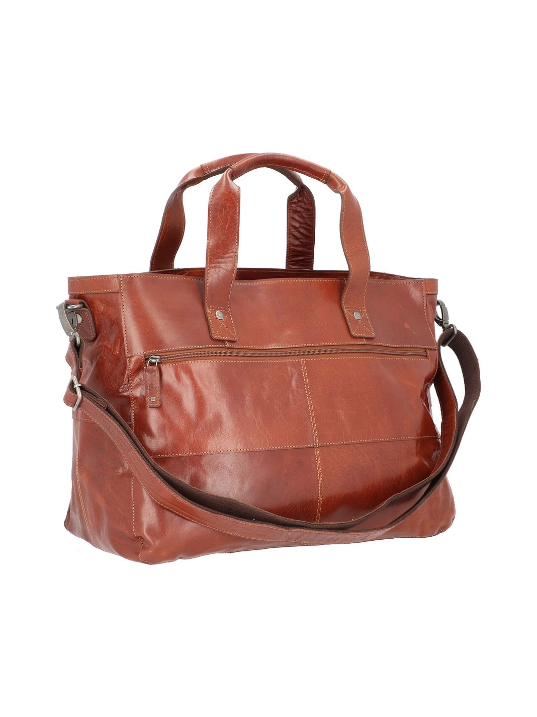 Pride and Soul Borsa da viaggio Weekender Vera Pelle 46 cm