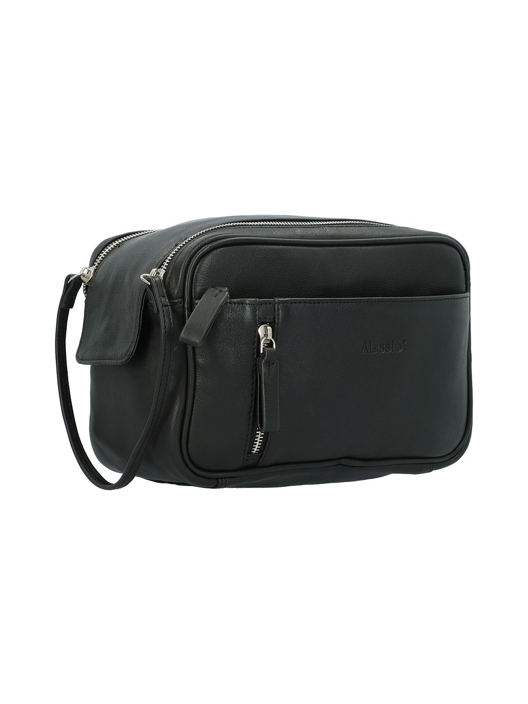 Alassio Borsa da toilette Vera Pelle 24.5 cm Alassio Borsa da toilette Vera Pelle 24.5 cm