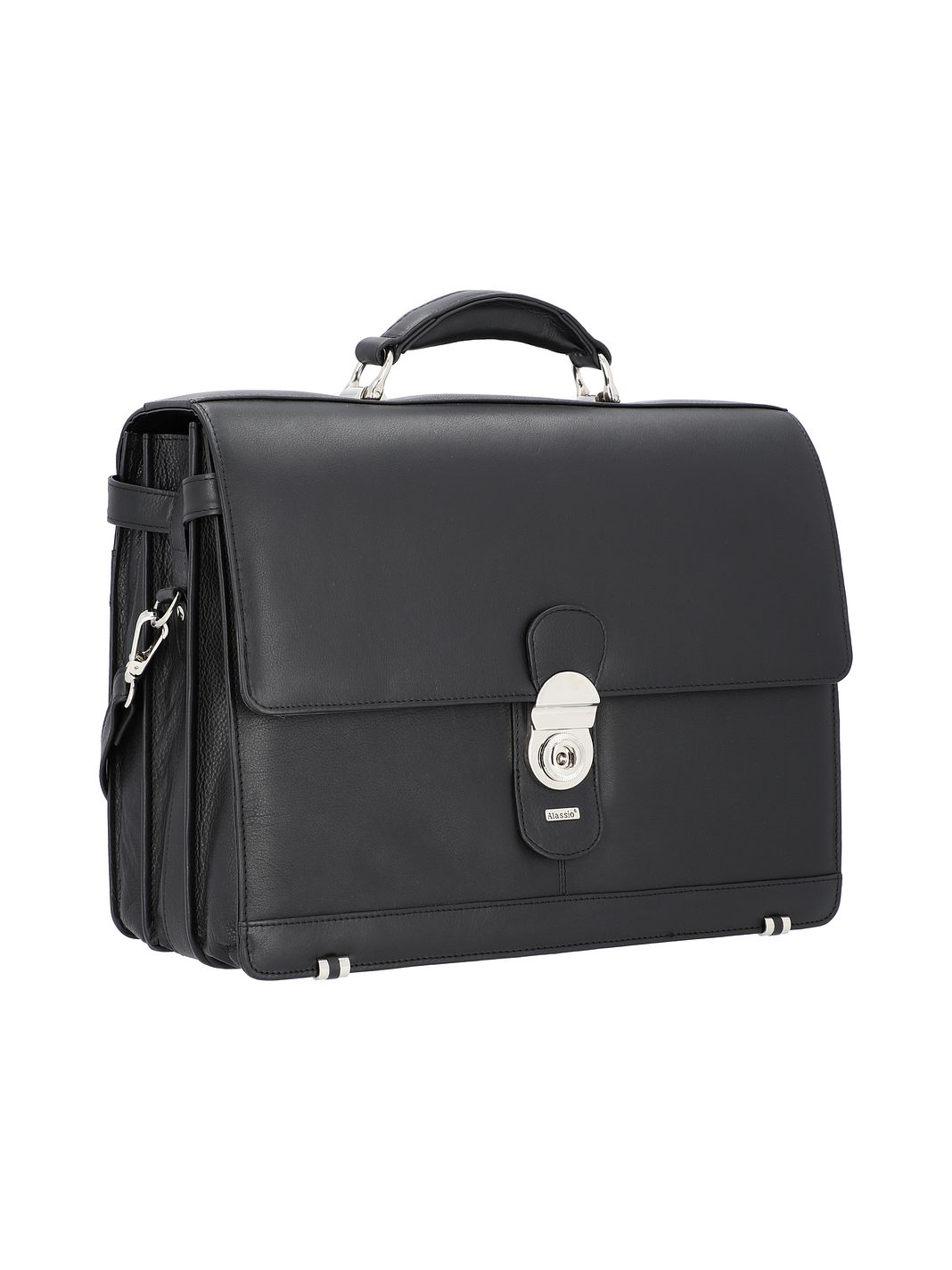 Alassio Monza Valigetta Vera Pelle 38 cm Vano porta PC