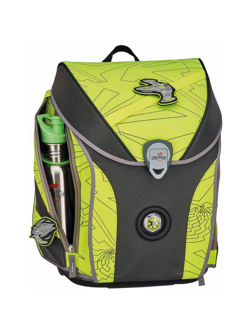 DerDieDas ErgoFlex Max Superflash Set di borse per la scuola 5 pezzi DerDieDas ErgoFlex Max Superflash Set di borse per la scuola 5 pezzi
