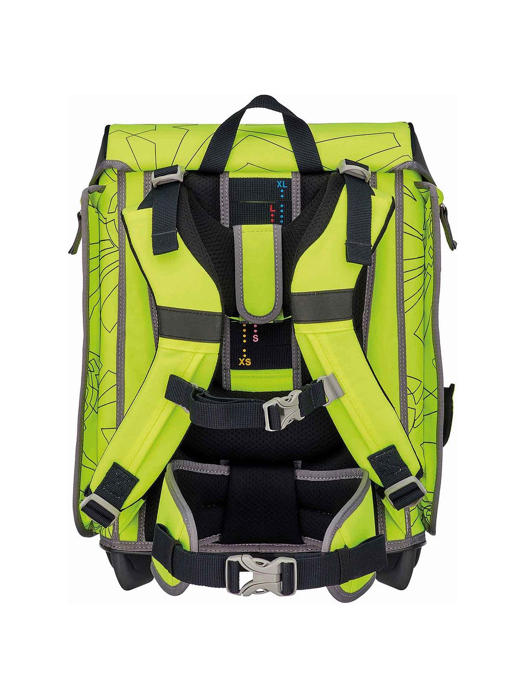 DerDieDas ErgoFlex Max Superflash Set di borse per la scuola 5 pezzi DerDieDas ErgoFlex Max Superflash Set di borse per la scuola 5 pezzi