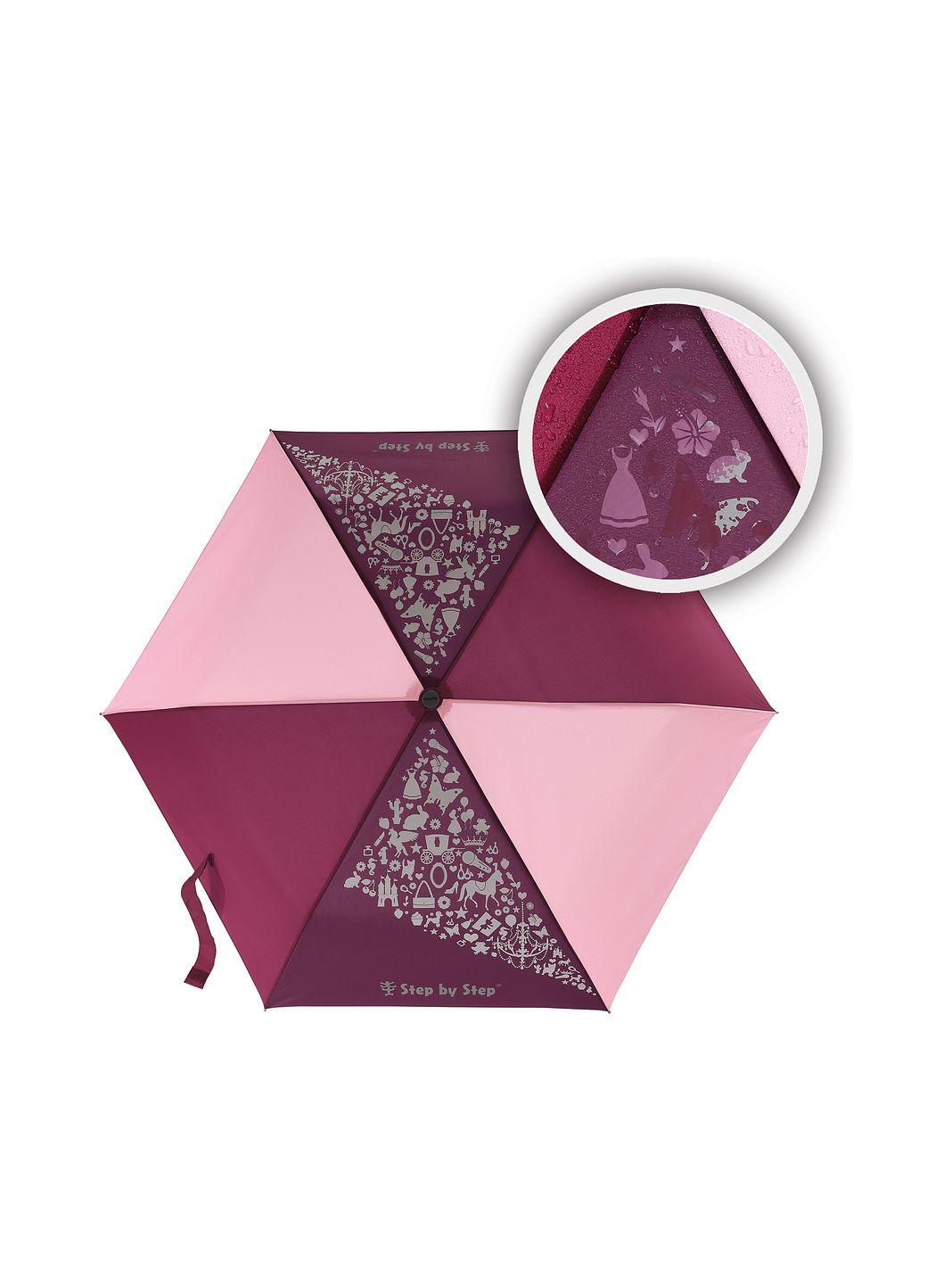 Step by Step Ombrello tascabile per bambini 22.5 cm Step by Step Ombrello tascabile per bambini 22.5 cm
