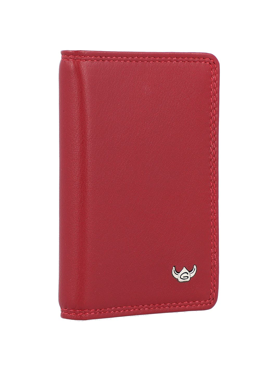 Golden Head Polo Custodia per carta di credito Protezione RFID Vera Pelle 7 cm Golden Head Polo Custodia per carta di credito Protezione RFID Vera Pelle 7 cm