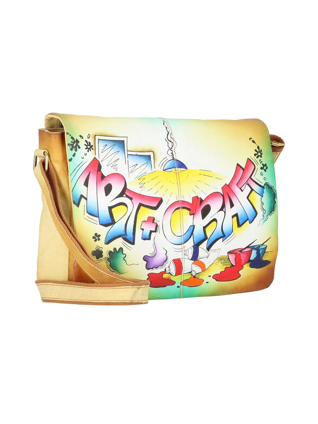 Greenland Nature Art+Craft Messaggero Vera Pelle 41 cm Greenland Nature Art+Craft Messaggero Vera Pelle 41 cm
