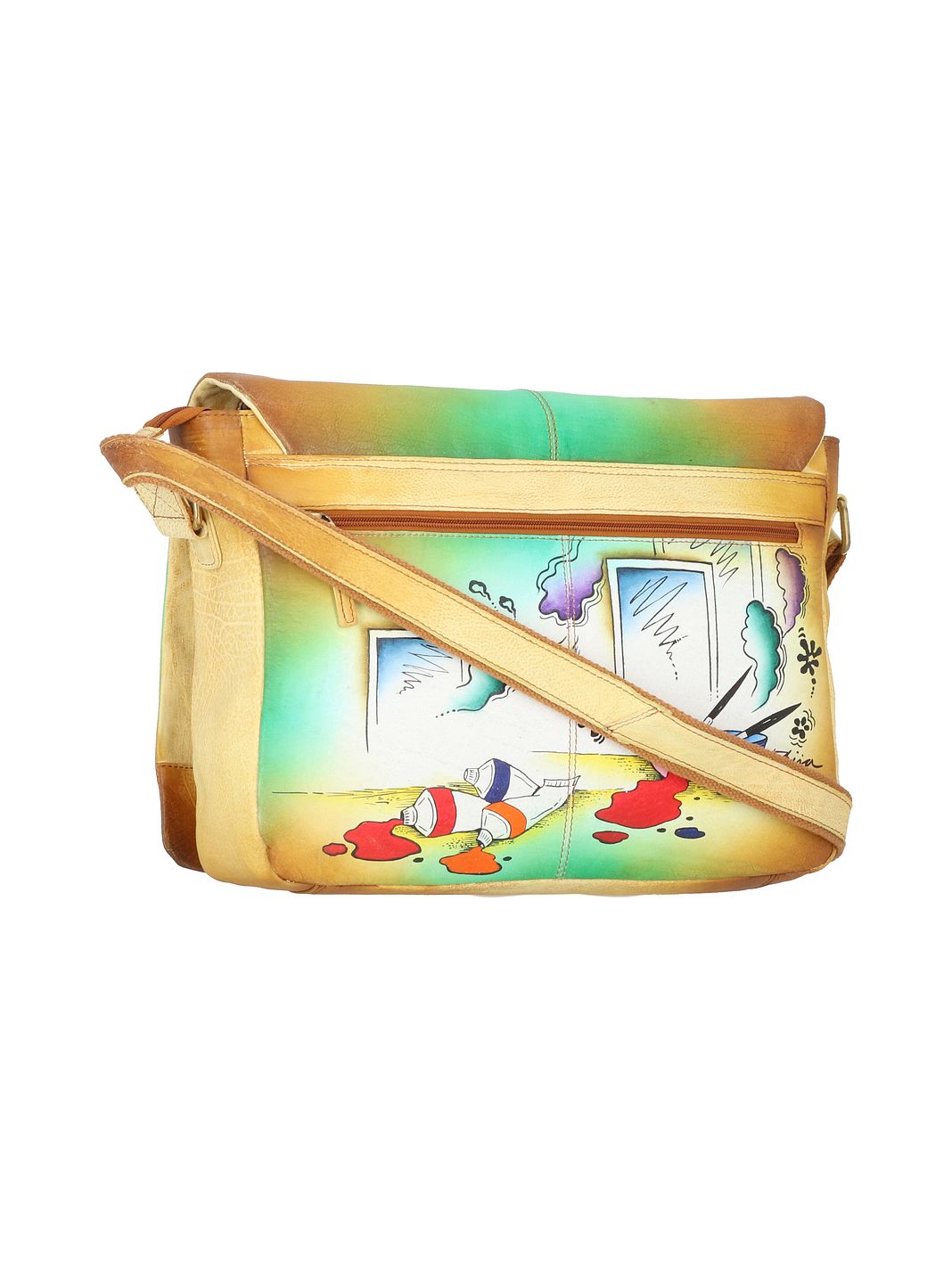 Greenland Nature Art+Craft Messaggero Vera Pelle 41 cm Greenland Nature Art+Craft Messaggero Vera Pelle 41 cm