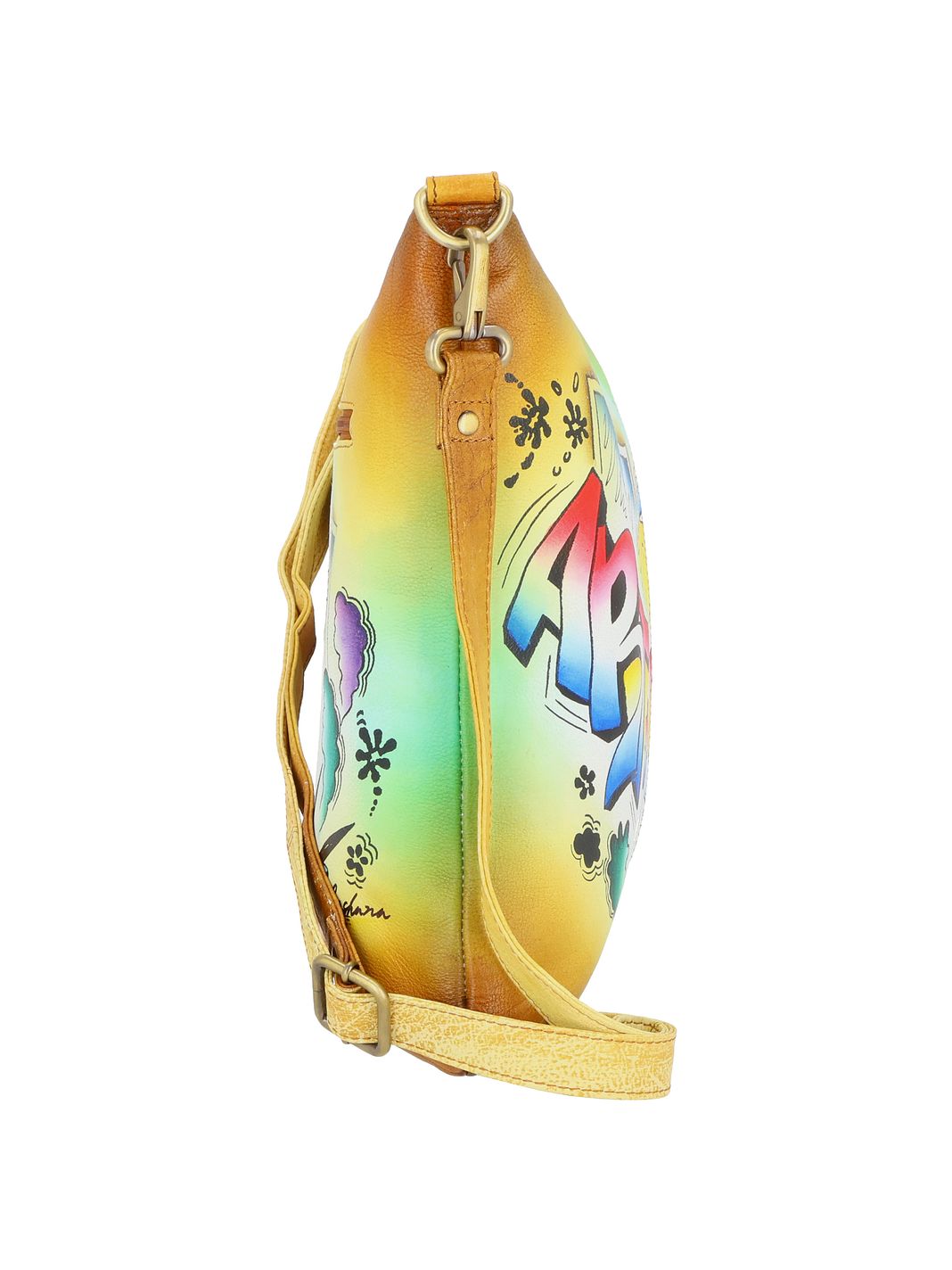 Greenland Nature Art+Craft Borsa a tracolla Vera Pelle 34 cm Greenland Nature Art+Craft Borsa a tracolla Vera Pelle 34 cm