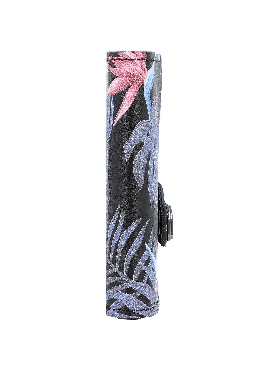 Tru Virtu Custodia per carta di credito Protezione RFID Vera Pelle 6.5 cm