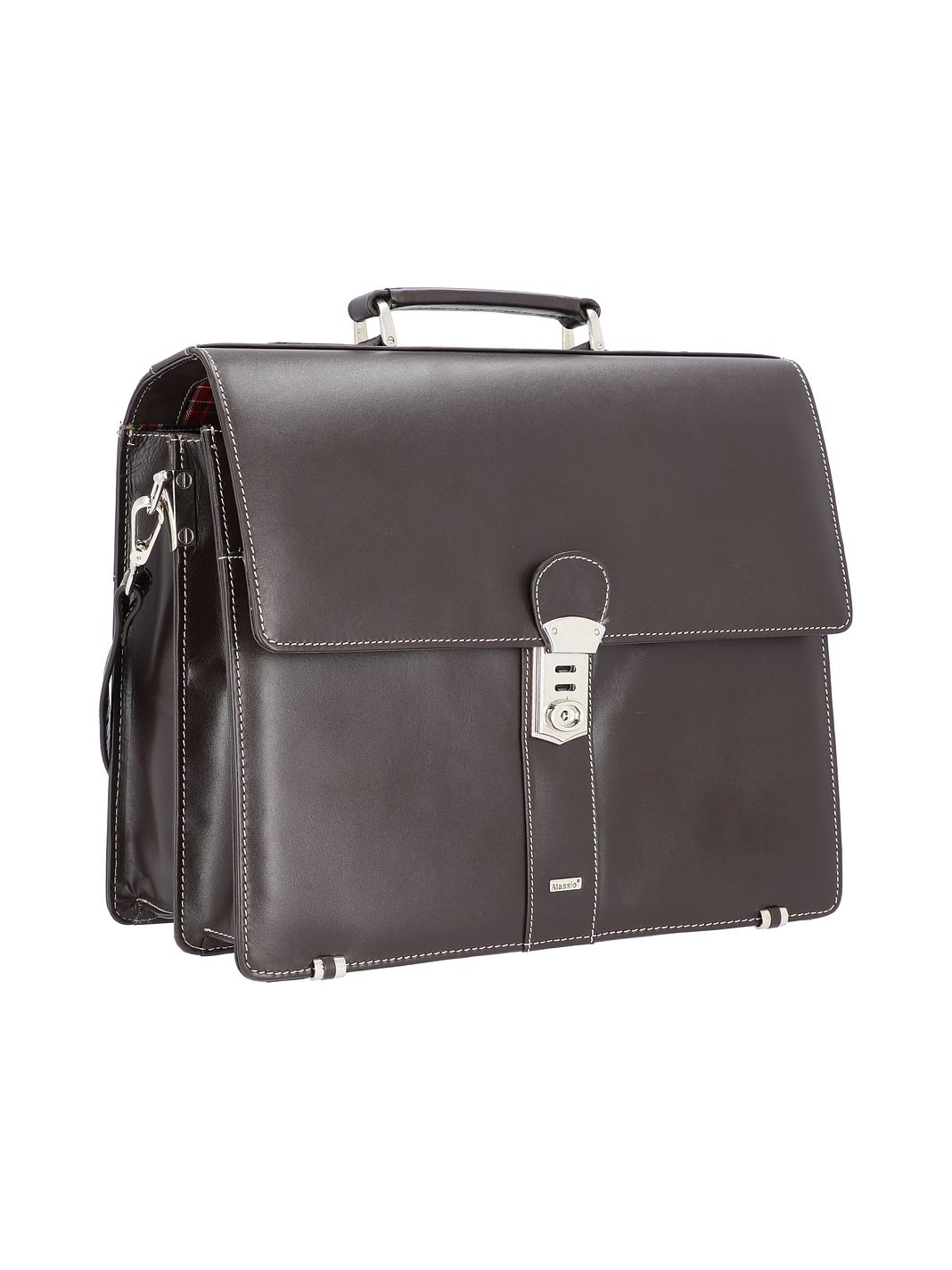 Alassio Monaco Valigetta Vera Pelle 38 cm Vano porta PC Alassio Monaco Valigetta Vera Pelle 38 cm Vano porta PC