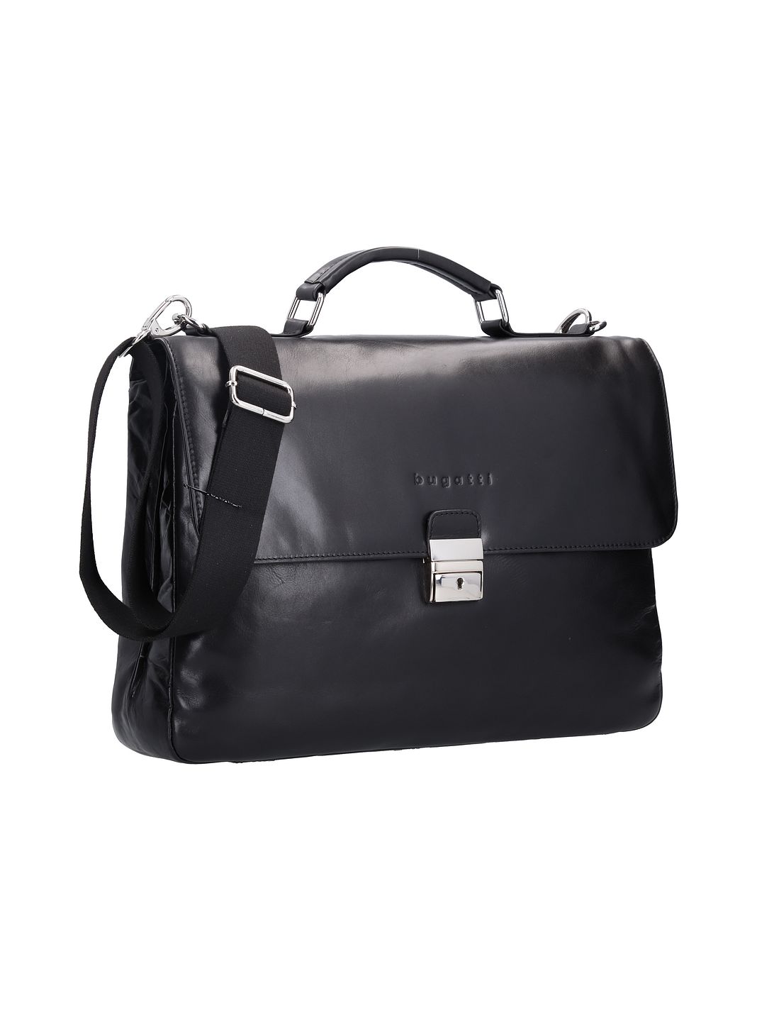 bugatti Romano Valigetta Vera Pelle 40 cm Vano porta PC bugatti Romano Valigetta Vera Pelle 40 cm Vano porta PC