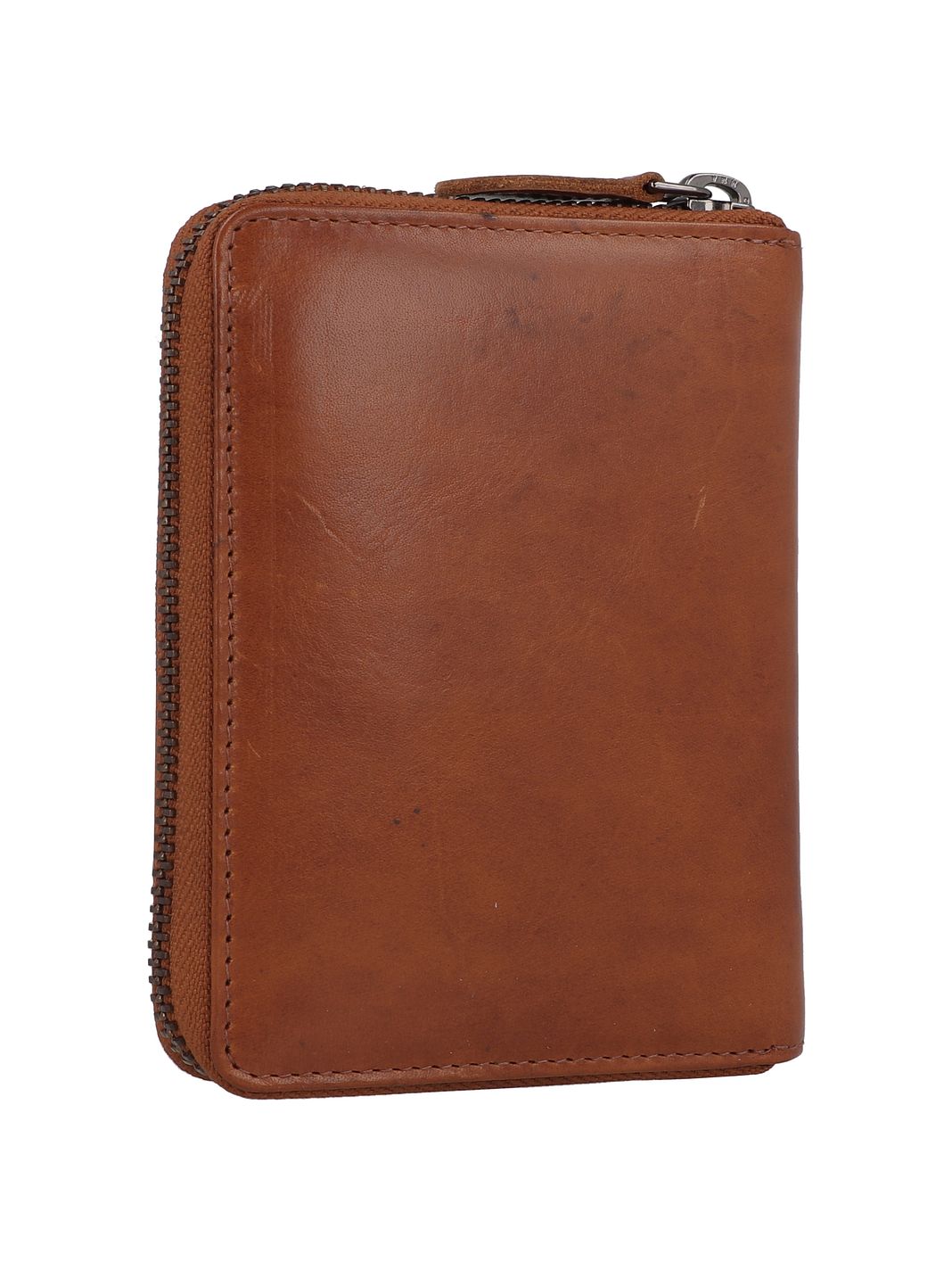 Greenburry Newport Portafoglio Protezione RFID Vera Pelle 13 cm