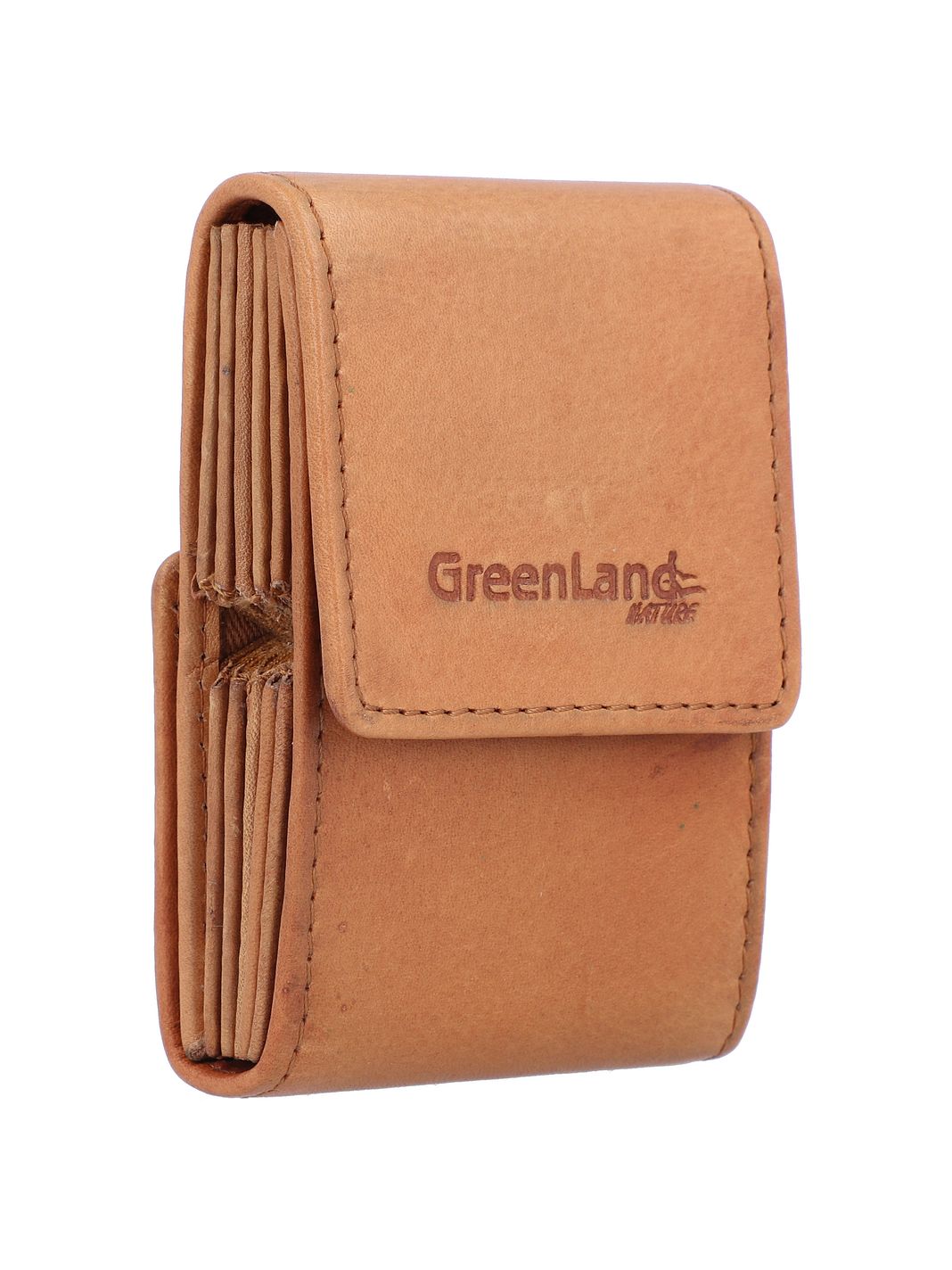 Greenland Nature Korthållare RFID-skydd Läder 7 cm