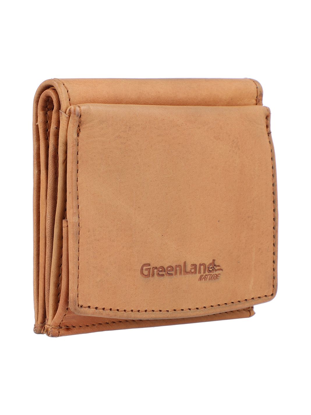 Greenland Nature Plånbok RFID-skydd Läder 10 cm
