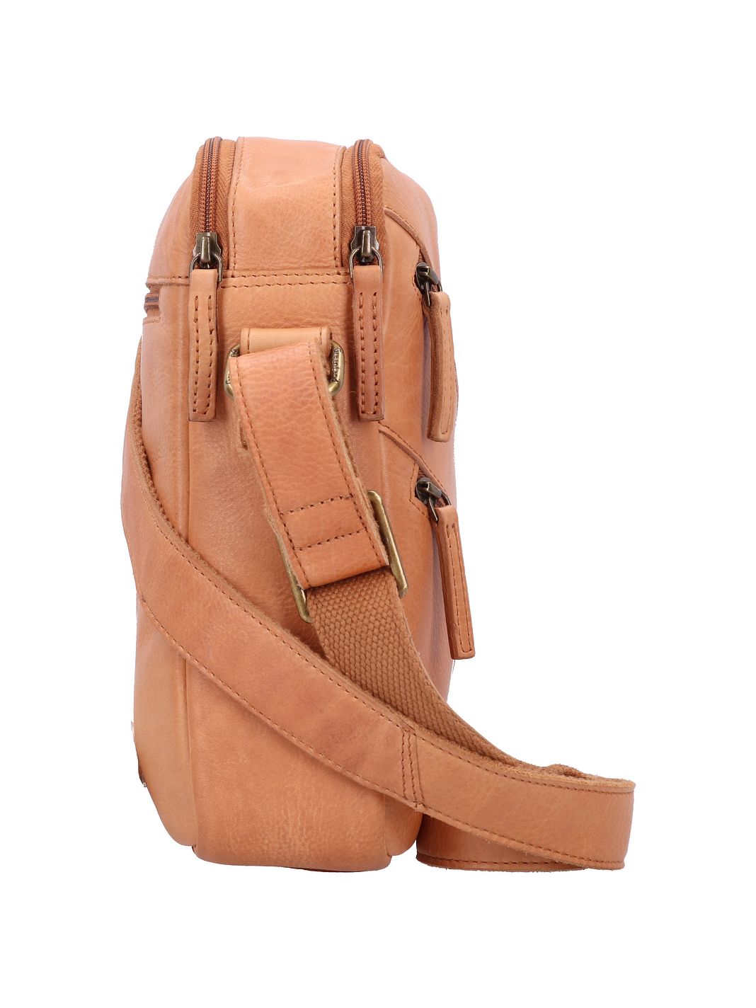 Greenland Nature Crossbody-väska RFID-skydd Läder 21 cm