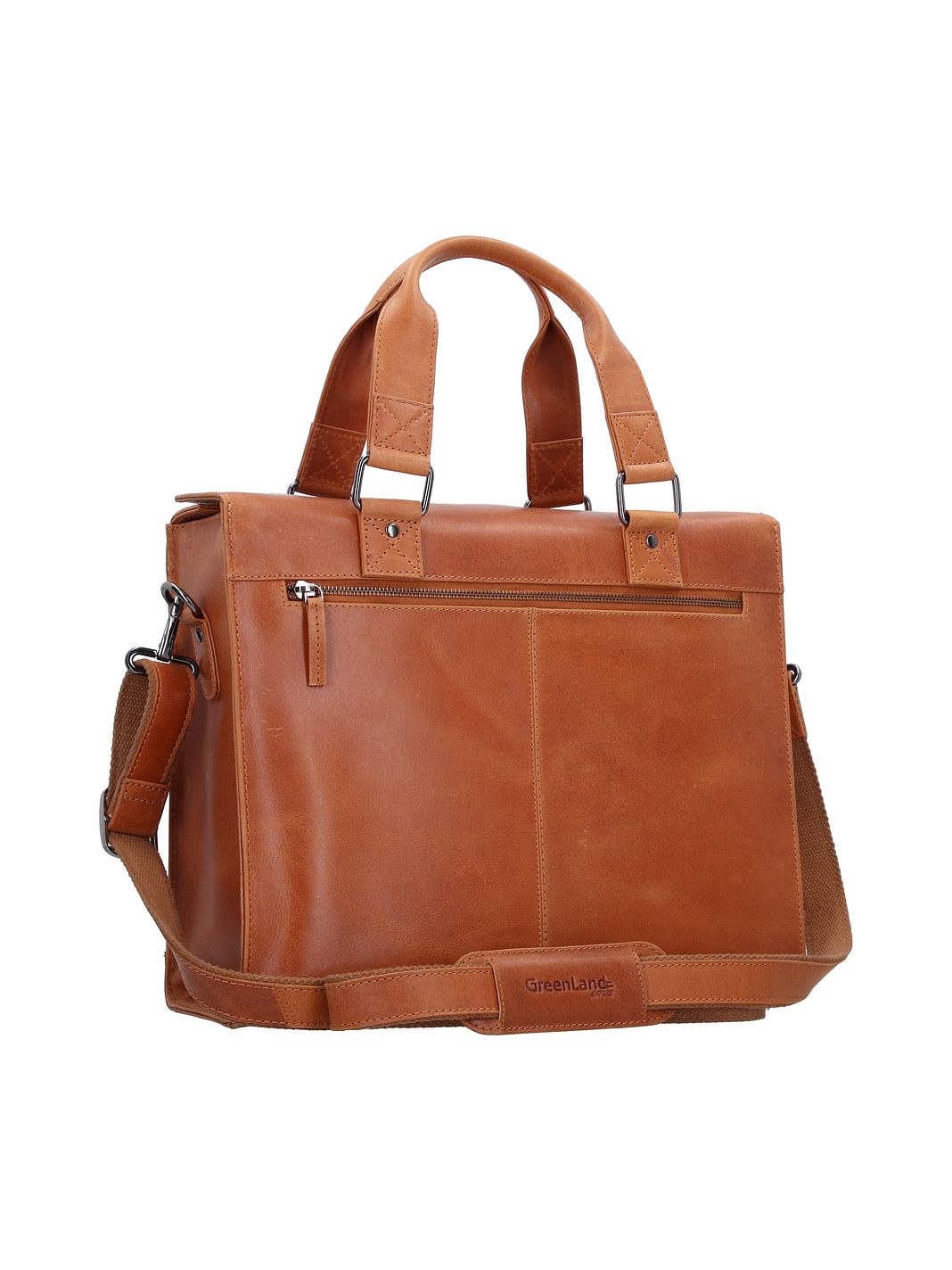 Greenland Nature Portfölj Läder 38 cm