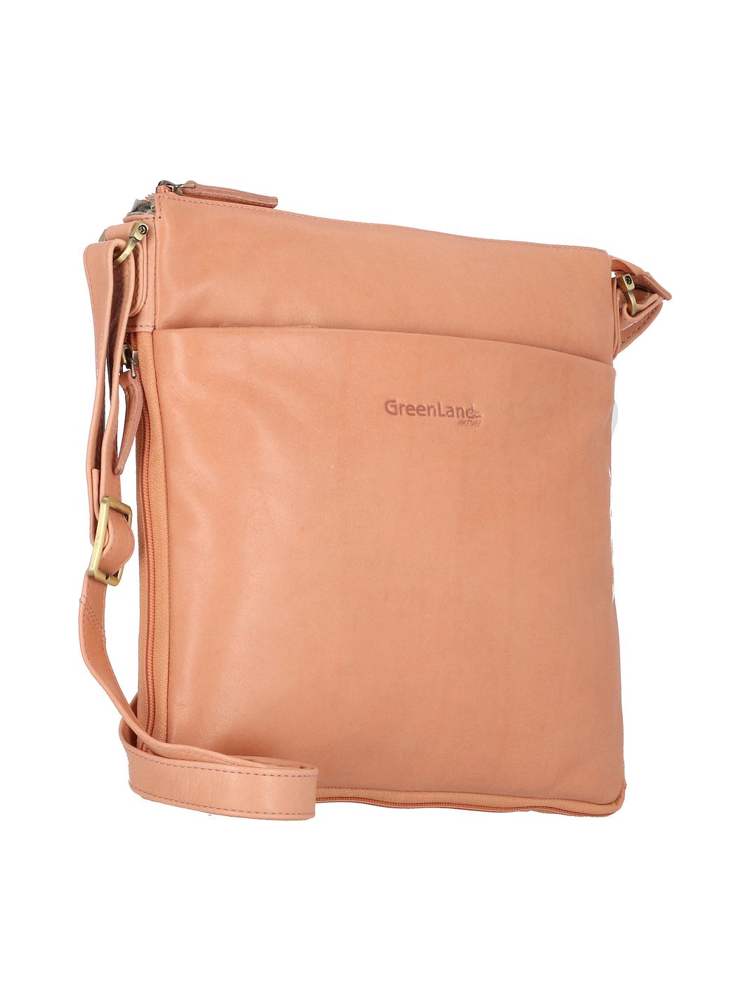 Greenland Nature Crossbody-väska Läder 28 cm